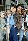 Robert Englund, Mariska Hargitay, Blair Underwood, Millicent Martin, and Michael Nouri in Downtown (1986)