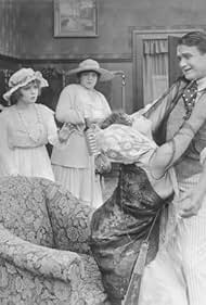 Sam De Grasse, Claire Du Brey, Franklyn Farnum, Marjory Lawrence, Mary St. John, and Frank Tokunaga in Anything Once (1917)