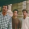 Steve Guttenberg, Tom Selleck, and Ted Danson in 3 Men and a Baby (1987)