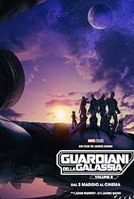 Vin Diesel, Bradley Cooper, Sean Gunn, Chris Pratt, Zoe Saldaña, Dave Bautista, Karen Gillan, Pom Klementieff, and Maria Bakalova in Guardiani della Galassia Vol. 3 (2023)