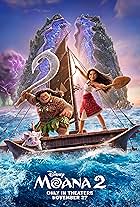 Dwayne Johnson, Alan Tudyk, Maui, Moana, and Auli'i Cravalho in Moana 2 (2024)