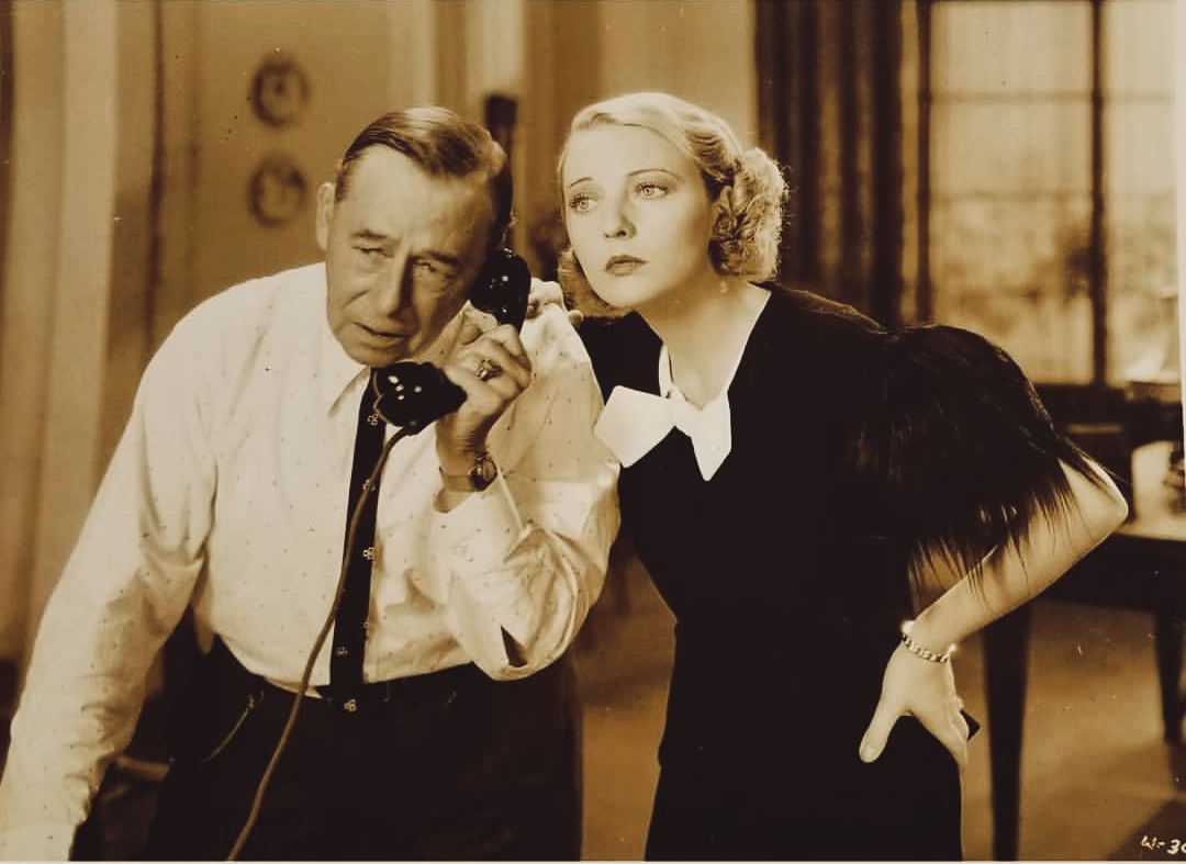 William Collier Sr. and Dorothy Mackaill in Cheaters (1934)