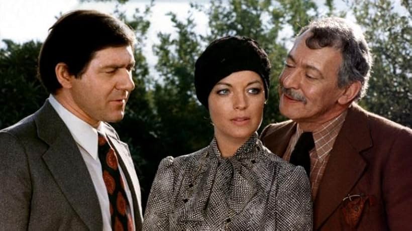 Romy Schneider, François Maistre, and Pierre Santini in Dirty Hands (1975)