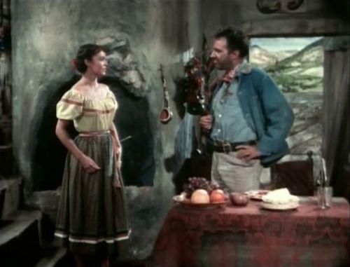 Arthur Kennedy and Betta St. John in The Naked Dawn (1955)