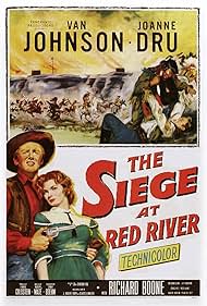 Van Johnson and Joanne Dru in The Siege at Red River (1954)