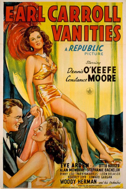 Stephanie Bachelor, Constance Moore, and Dennis O'Keefe in Earl Carroll Vanities (1945)