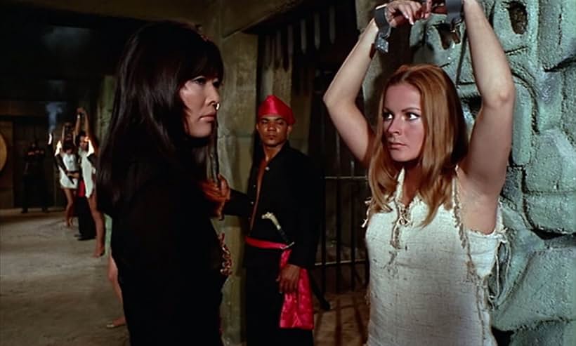 Tsai Chin and Loni von Friedl in The Blood of Fu Manchu (1968)