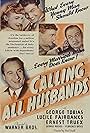 George Reeves, Florence Bates, Lucile Fairbanks, George Tobias, and Ernest Truex in Calling All Husbands (1940)