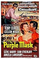 Tony Curtis, Colleen Miller, and Dan O'Herlihy in The Purple Mask (1955)