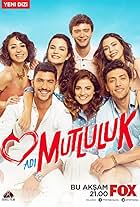 Kaan Yildirim, Dilara Aksüyek, Ceyhun Mengiroglu, Asli Bekiroglu, Zeynep Bastik, and Begüm Atak in Adi: Mutluluk (2015)