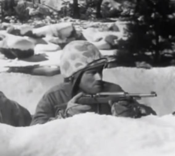 Chuck Connors in Hold Back the Night (1956)