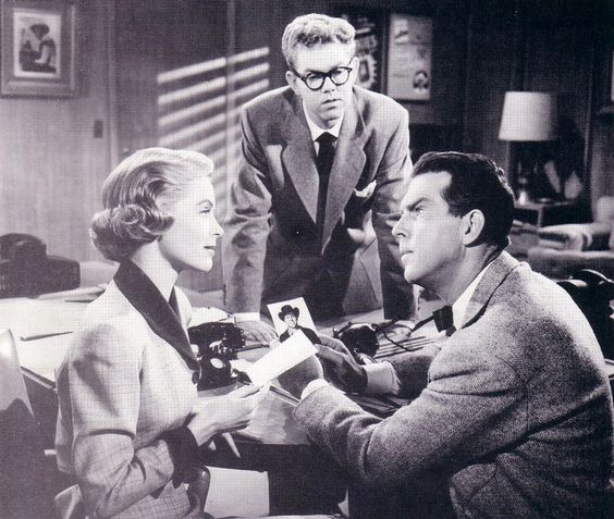 Stan Freberg, Fred MacMurray, and Dorothy McGuire in Callaway Went Thataway (1951)