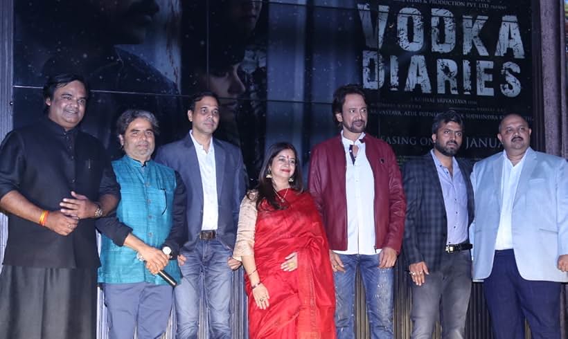 Kay Kay Menon, Kushal Srivastava, and Vishal Karkera at an event for Vodka Diaries (2018)