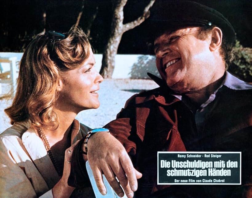 Rod Steiger and Romy Schneider in Dirty Hands (1975)