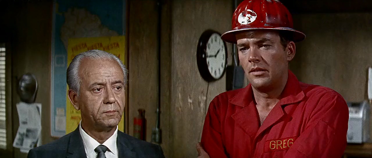 Jim Hutton and Edward Colmans in Hellfighters (1968)