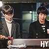 Kim Hye-su and Oh Kyung-hwa in Hyena (2020)