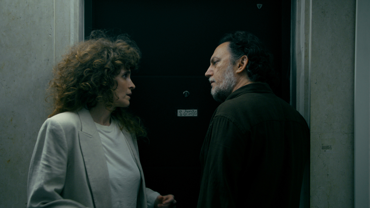 Yehezkel Lazarov and Hagar Ben-Asher in Aviram Katz (2023)