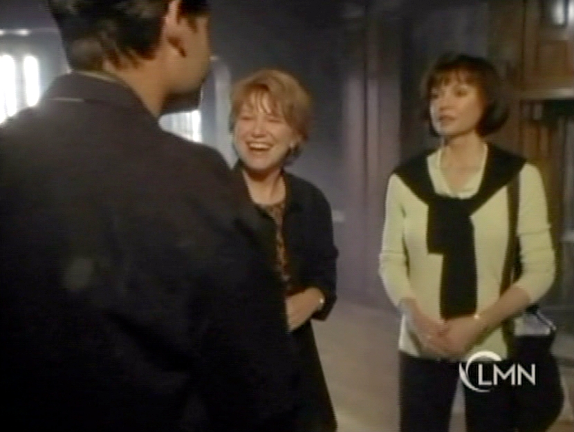 Victoria Principal, Mary Kay Place, and Adrian Pasdar in Love in Another Town (1997)