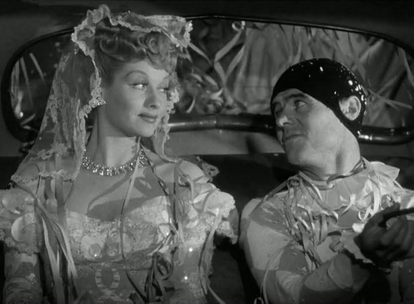 Lucille Ball and Elisha Cook Jr. in Two Smart People (1946)