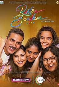 Akshay Kumar, Sadia Khateeb, Seema Pahwa, and Bhumi Pednekar in Raksha Bandhan (2022)