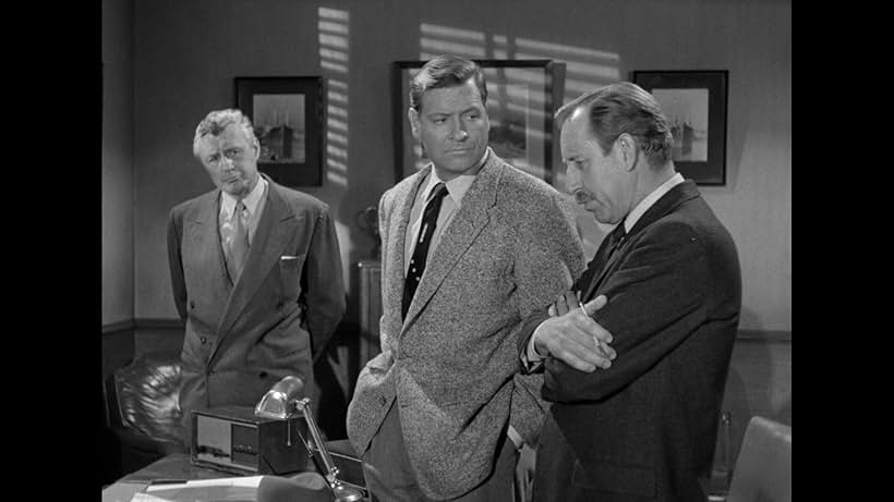 Frank Ferguson, Tyler McVey, and Richard Travis in City of Shadows (1955)