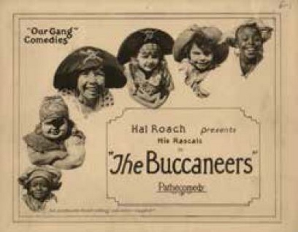 Joe Cobb, Jackie Condon, Mickey Daniels, Allen 'Farina' Hoskins, Ernest Morrison, and Mary Kornman in The Buccaneers (1924)