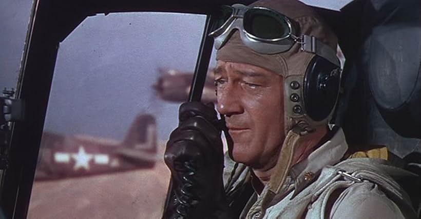 John Wayne in Flying Leathernecks (1951)