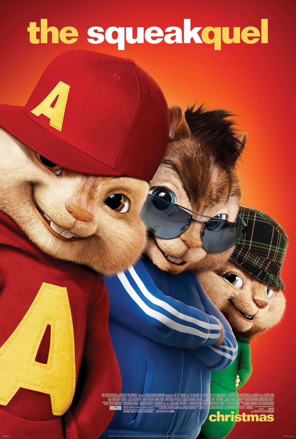 Justin Long, Jesse McCartney, and Matthew Gray Gubler in Alvin and the Chipmunks: The Squeakquel (2009)