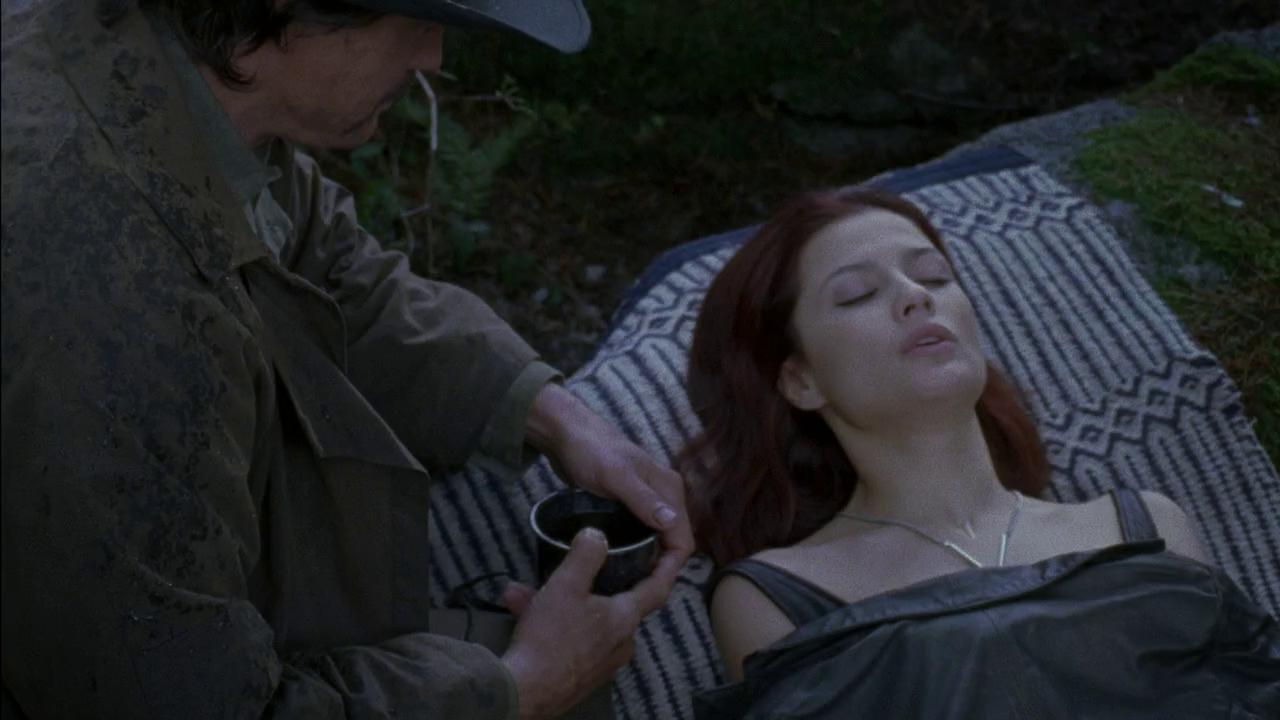 Michael Paré and Natassia Malthe in BloodRayne II: Deliverance (2007)