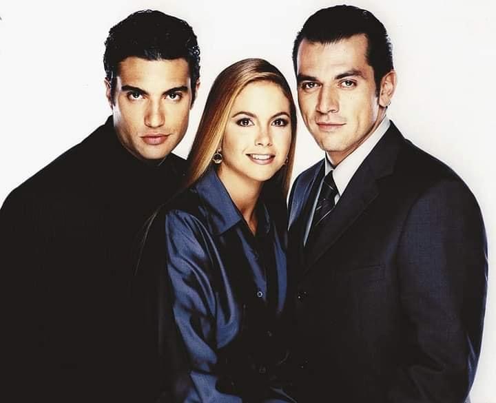 Jaime Camil, Lucero, and Jorge Salinas in You Are My Destiny (2000)