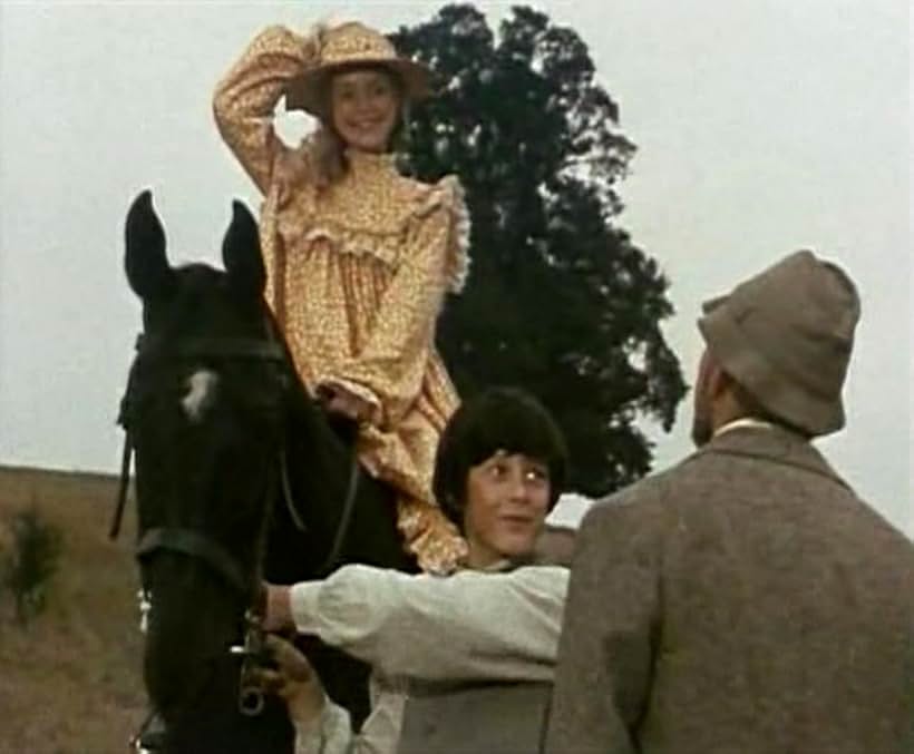 Judi Bowker, William Lucas, and Roderick Shaw in The Adventures of Black Beauty (1972)