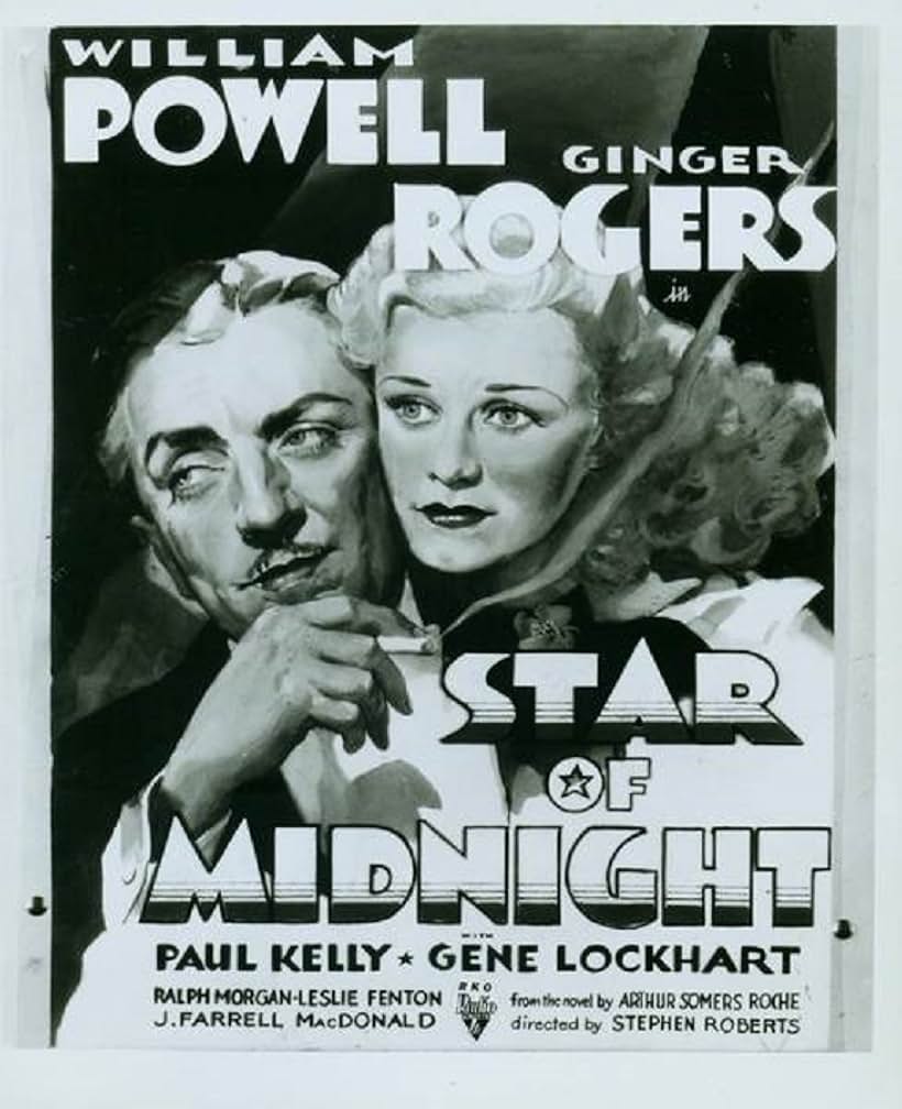 William Powell and Ginger Rogers in Star of Midnight (1935)