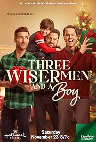 Tyler Hynes, Andrew W. Walker, Paul Campbell, and Miles Marthaller in Three Wiser Men and a Boy (2024)