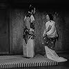 Toshirô Mifune and Isuzu Yamada in Kumonosu-jô (1957)