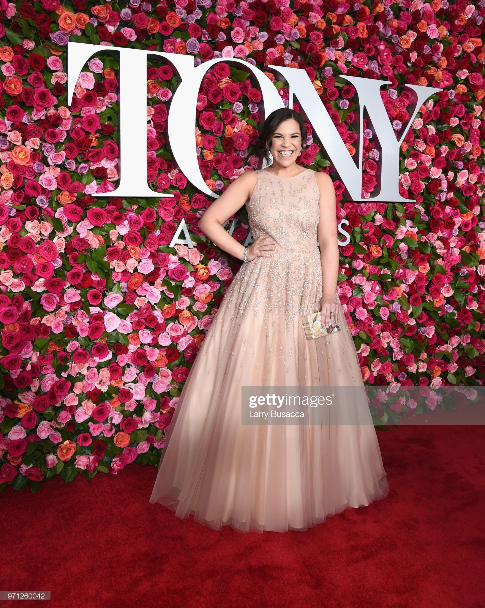 NEW YORK, NY - JUNE 10: Lindsay Mendez attends the 72nd Annual Tony Awards at Radio City Music Hall on June 10, 2018 in New York City