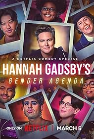 Chloe Petts, Dahlia-Belle Sirvio, Asha Ward, Alok, Hannah Gadsby, DeAnne Smith, Krishna Istha, and Jes Tom in Hannah Gadsby's Gender Agenda (2024)