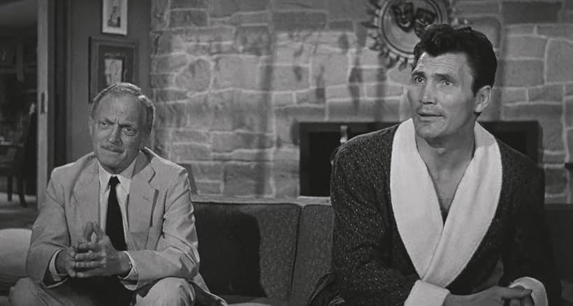 Jack Palance and Everett Sloane in The Big Knife (1955)