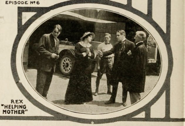 Lois Weber in Helping Mother (1914)