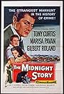 Tony Curtis, Peggy Maley, Marisa Pavan, and Gilbert Roland in The Midnight Story (1957)