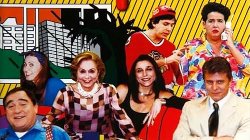 Aracy Balabanian, Tom Cavalcante, Miguel Falabella, Luis Gustavo, Cláudia Jimenez, and Marisa Orth in Sai de Baixo (1996)