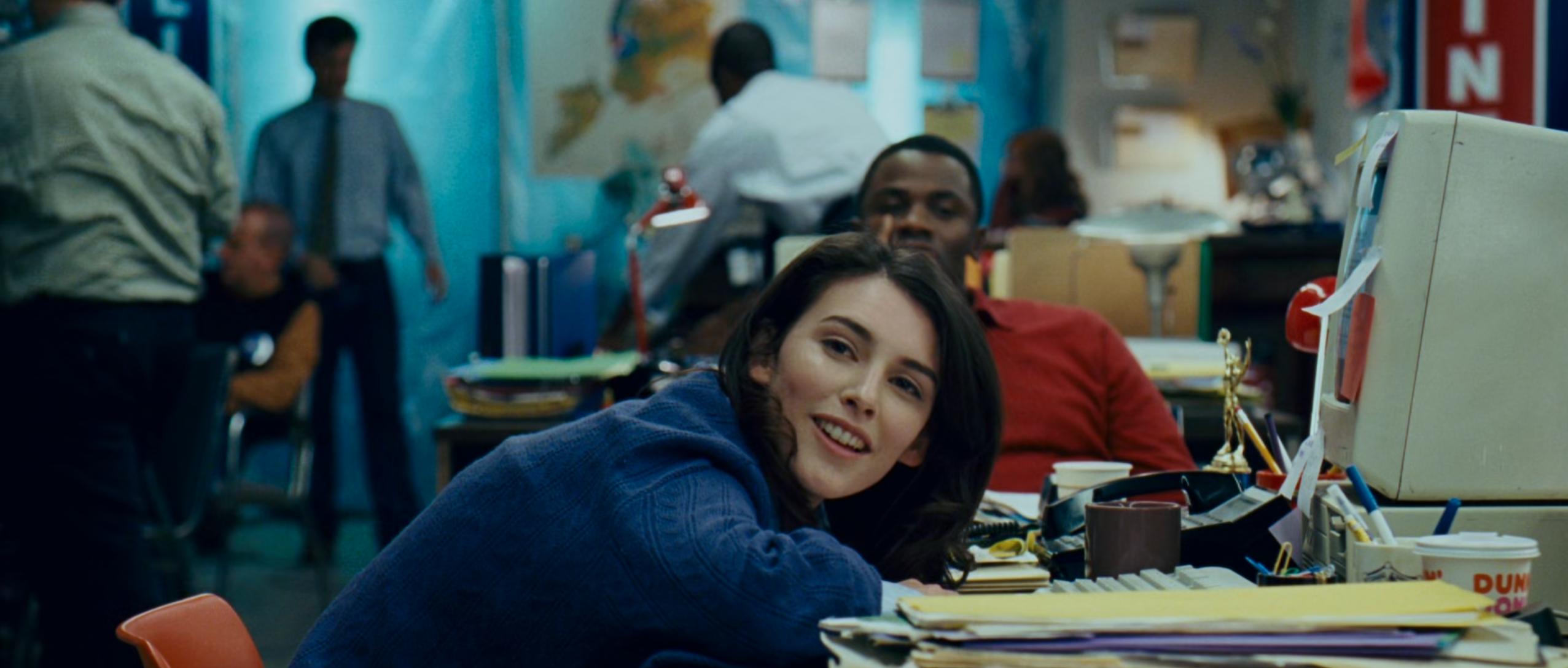 Liane Balaban and Derek Luke in Definitely, Maybe (2008)