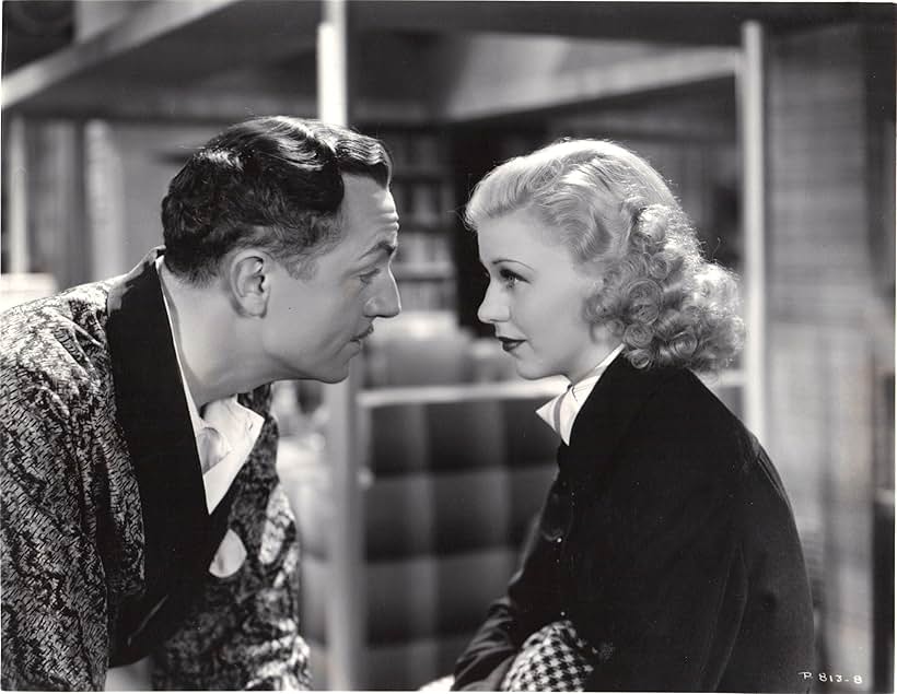 William Powell and Ginger Rogers in Star of Midnight (1935)