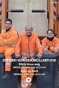 Uwe Ochsenknecht, Jörn Hentschel, and Daniel Rodic in Die Drei von der Müllabfuhr (2019)