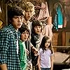 Carter Jenkins, Ashley Boettcher, Austin Butler, Henri Young, and Regan Young in Aliens in the Attic (2009)