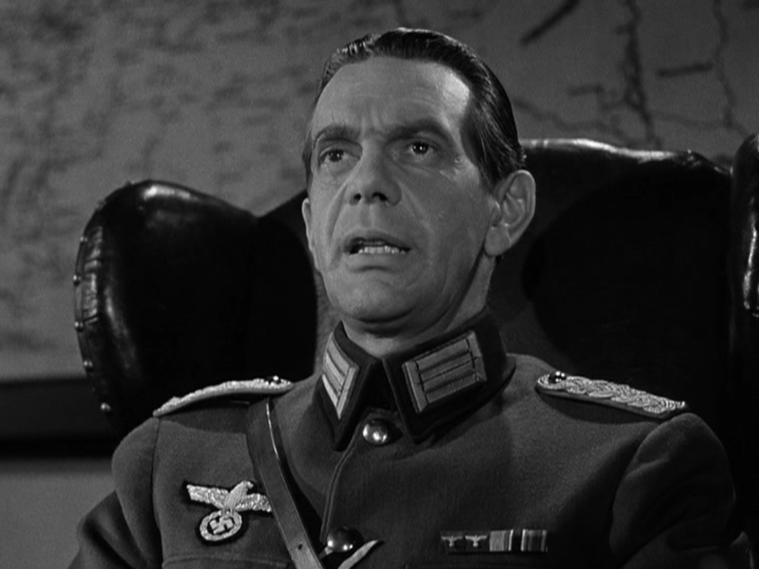 Raymond Massey in Desperate Journey (1942)