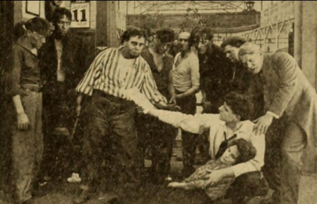 J. Warren Kerrigan and Adrienne Kroell in The Rich and the Poor (1911)