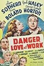 John Carradine, Edward Everett Horton, Mary Boland, Walter Catlett, Jack Haley, and Ann Sothern in Danger - Love at Work (1937)