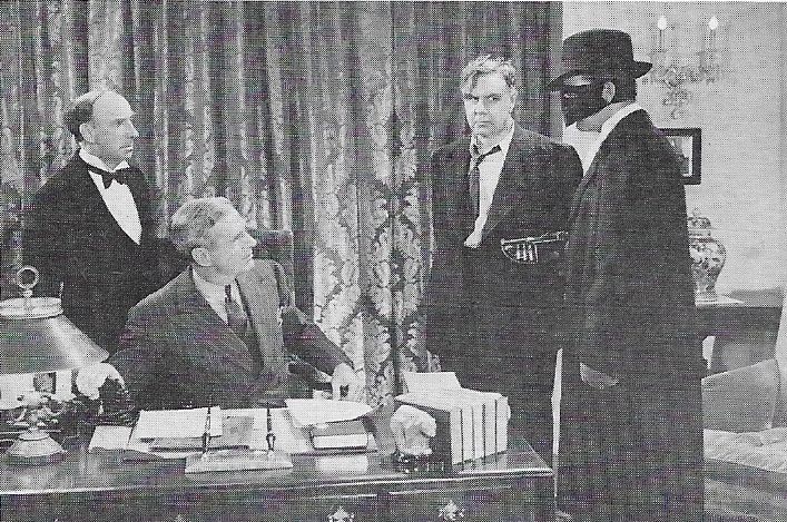 Wilson Benge, Selmer Jackson, Gordon Jones, and Ben Taggart in The Green Hornet (1940)