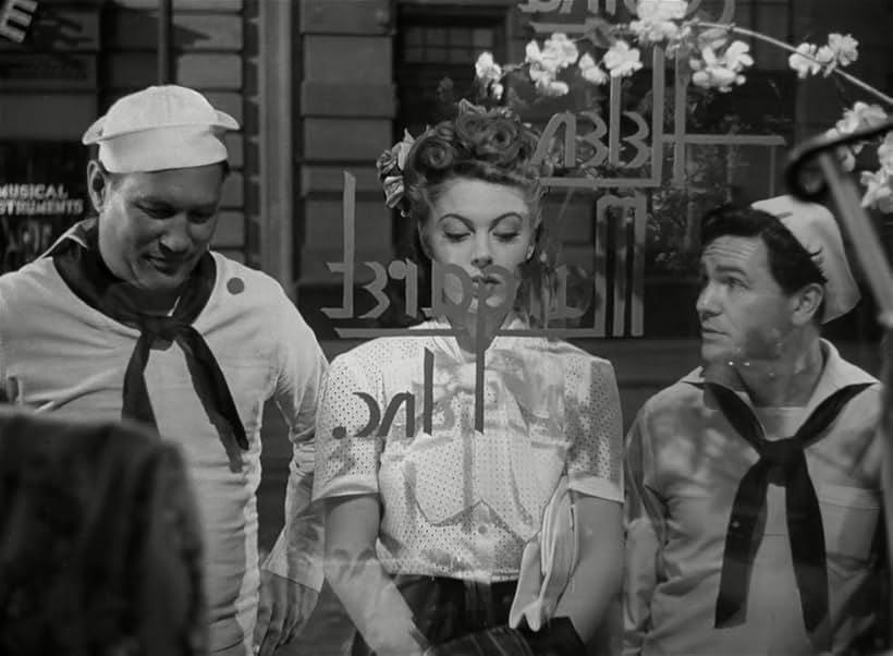 John Garfield, Joy Barlow, and Bill Hunter in Destination Tokyo (1943)