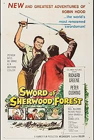 Sarah Branch and Richard Greene in Sword of Sherwood Forest (1960)